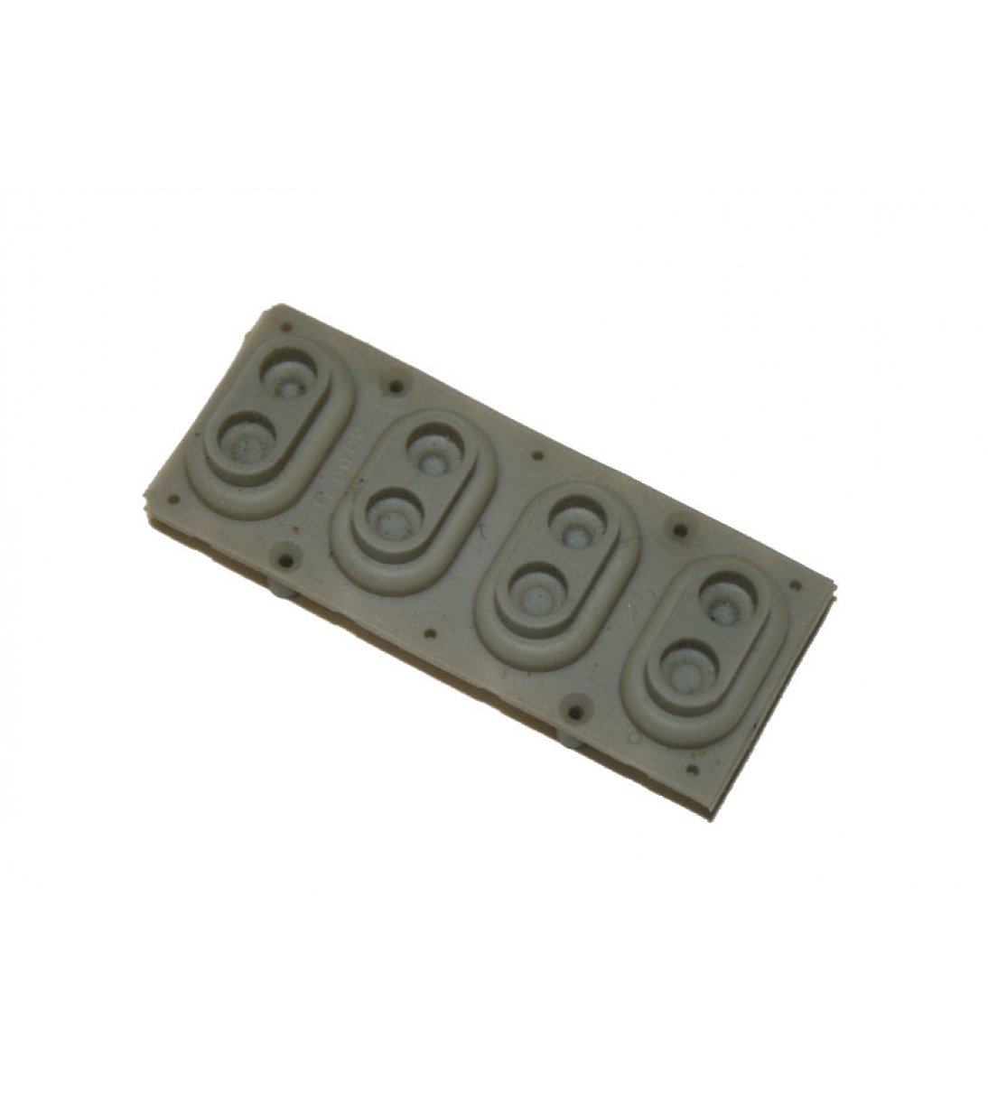 Striscia di contatto in gomma per tasti di sintetizzatore, striscia a 4 tasti